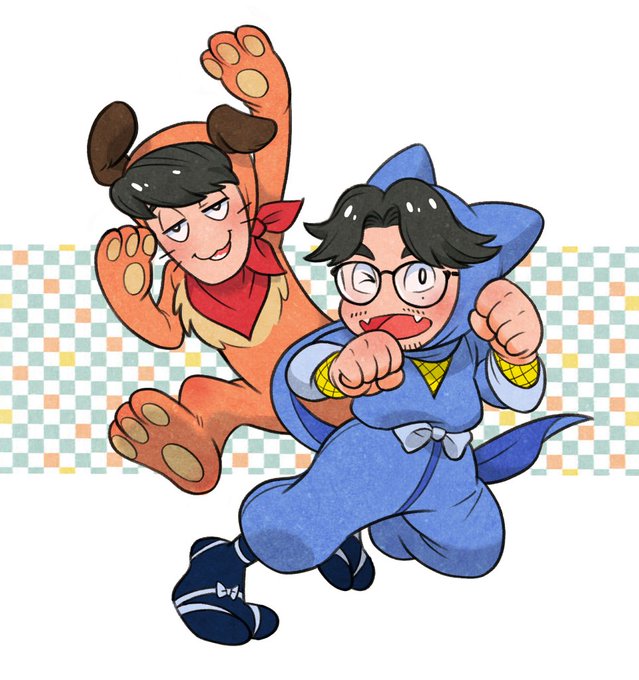 今年は某コンビにドンハマりしていたのでこの2人を描いた枚数の方が多いかも 