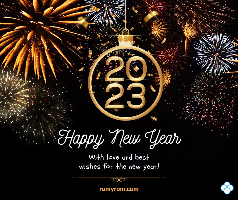 RomyRomLab's tweet photo. The New Year will start soon! 🥳
We wish you all peace and love. 💕
Choose reliable crypto projects and don't lose your money.💼

#RomyRom #RRWeb3 #HappyNewYear2023 #cryptocurrency #BTC #ETH #BNB #CryptoCommunity  #NFTCommumity #Investor #love https://t.co/8OmeAfAwxi