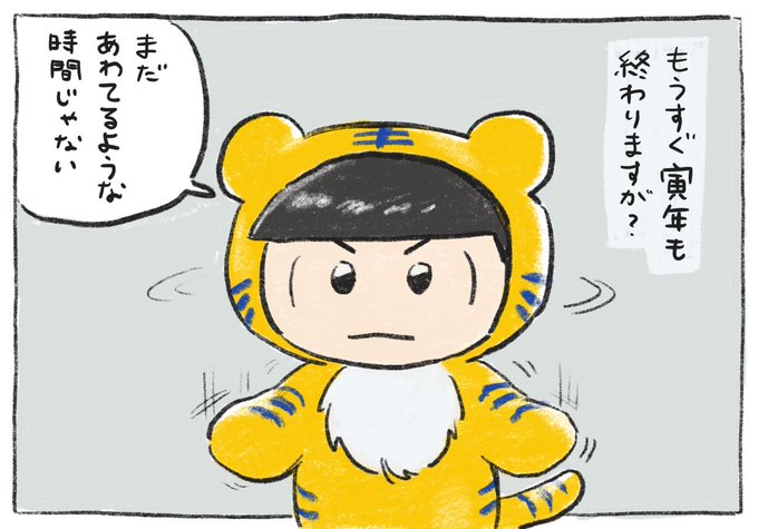 年末だね、とらちゃん🐯 