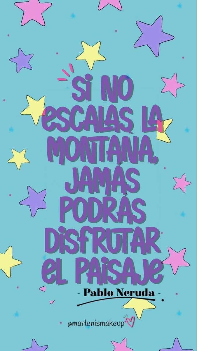 Si no escalas la montaña,jamás podrás disfrutar el paisaje! ⛰️🧗