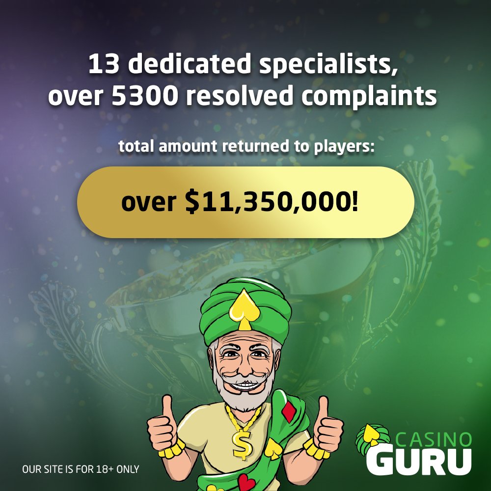 13 dedicated specialists&#129464;‍♀️&#129464;‍♂️&#129465;‍♀️ and over 5300 resolved complaints so far&#129395;&#129395;&#129321;! The resolution center is available since December 2019, and the total amount returned to players has exceeded $11,350,000 &#128077;&#128525;&#129327;
 &#128072;

