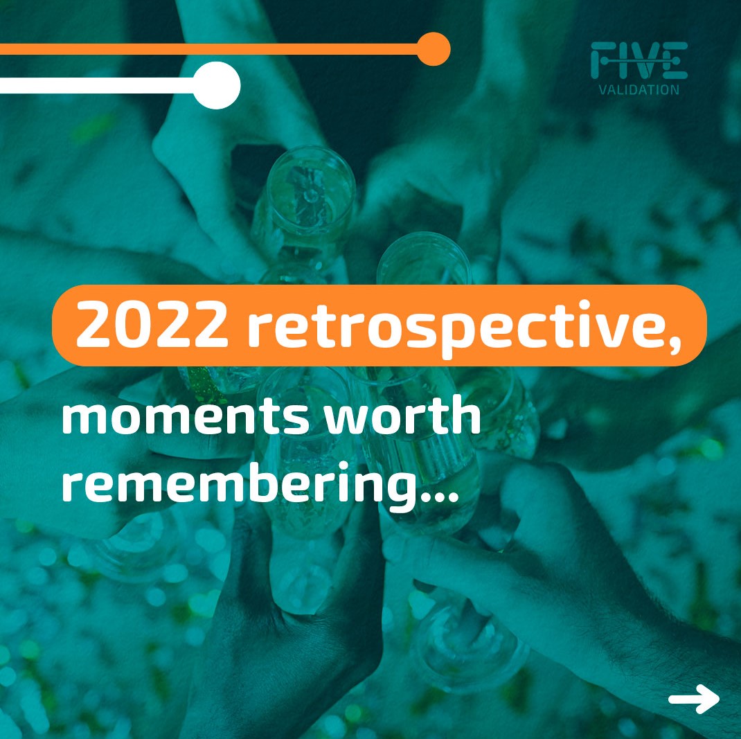 FiveValidation's tweet image. We would like to thank everyone, customers and colleagues, for being there in 2022! We will continue to evolve as a company in 2023 and we count on everyone in this new cycle! part 1

#happynewyear #NewYear2023 #paperlessvalidation #efficiency #partnership #team #Recap2022