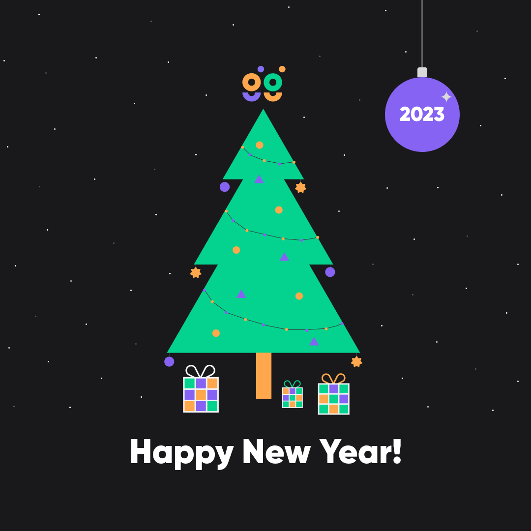ggStud_io's tweet photo. Happy New Year! May this new year be your best one yet, full of bright moments, success, and joy! 🍾🎊🎄
Ho ho ho from  GG Studio! 🎅
#happynewyear2023 #celebrating #success #joy #happiness #health #christmastree #ggteam #ggstudio #gg https://t.co/fbsd9cvbhQ
