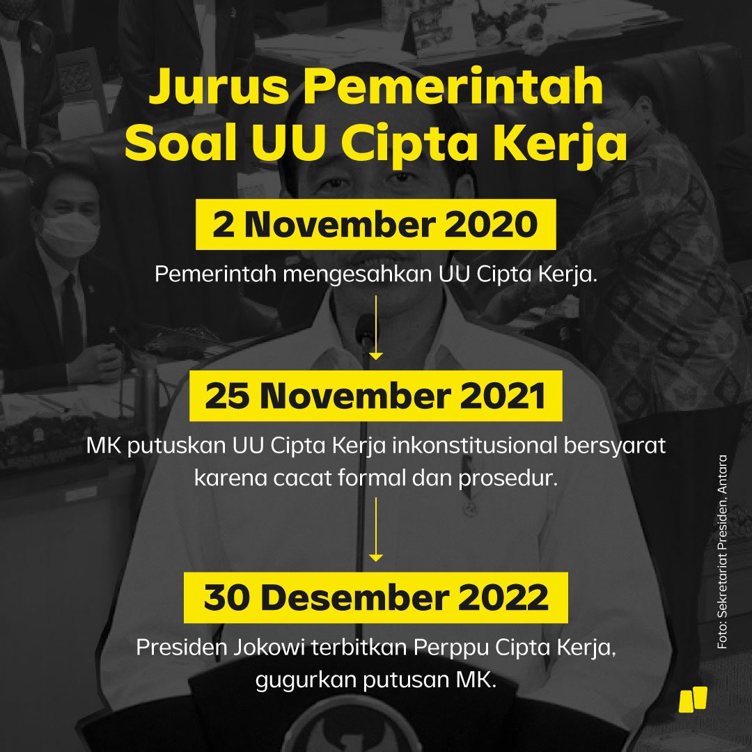 msaid_didu's tweet photo. Prof @mohmahfudmd yth, apakah keputusan MK dapat dianulir dg penerbitan Perppu ? https://t.co/8mroTMVvav