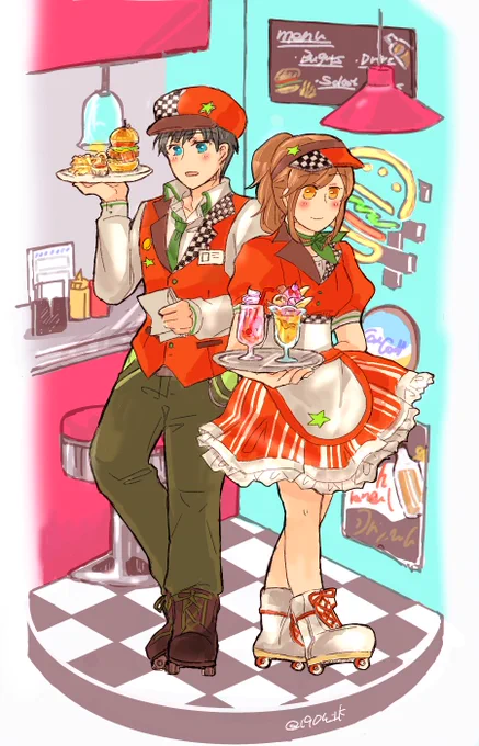◎今年も残りわずかなのでお気に入りの4枚を貼るいいかんじに描けたの見て(ジャンルごちゃ混ぜ) 