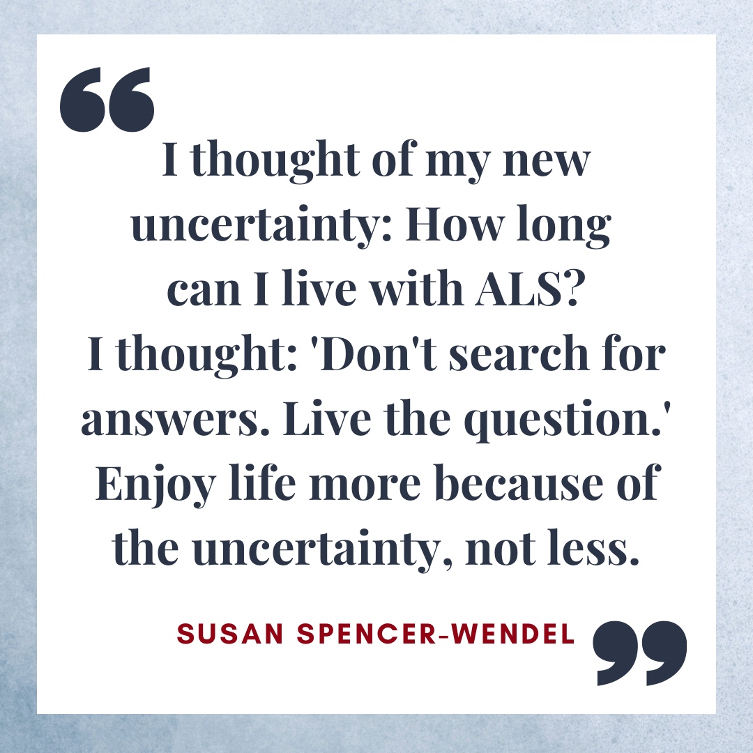 A little motivation for the New Year to our #ALScommunity. Live Life More! 

#fightingals #neversayinvisible #jeremyschreiber #als #mnd #alsawareness #lougehrigsdisease #fuckals #beatals 
#amyotrophiclateralsclerosis #endals #ouralscommunity 
#alssucks #2023