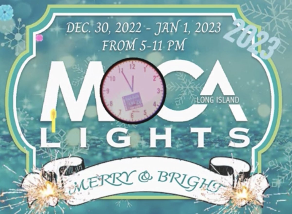 Glow in to the New Year Artfully with MoCA L.I.ghts!
Something you will not see in another Village for NYE. 

------&gt; conta.cc/3GtHNXg
conta.cc/3Gw7JS5