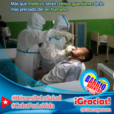 Continuando con el legado de nuestros héroes, los valientes del ejército de batas blancas de #Cuba salvando vidas en los rincones más apartados y pobres del mundo. #CubaPorLaVida #JuntarYVencer #60AñosSalvandoVidas #CubaCoopera <a href="/cubacooperaven/">Brigada Médica Cubana en Venezuela</a> <a href="/MINSAPCuba/">Ministerio de Salud Pública de Cuba</a>.