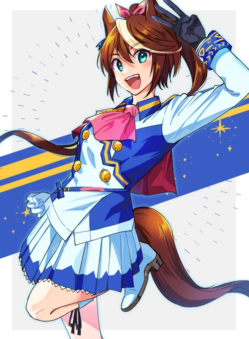 いつぞやに描いたウマ娘… 