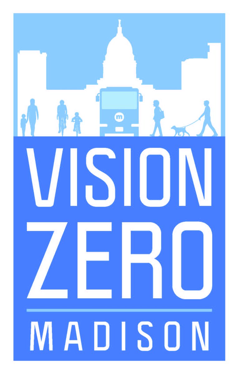 MadWIParking's tweet photo. Madison's 3rd year working toward #VisionZero & the creation of a #SafeMadison is wrapping up. It is not to late to sign up for email alerts & stay up-to-date on what is coming in 2023!
Visit the #VisionZeroMadison page today: https://t.co/GCjgXq3JRW https://t.co/MiWgYyTs3P