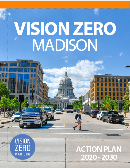 MadWIParking's tweet photo. Madison's 3rd year working toward #VisionZero & the creation of a #SafeMadison is wrapping up. It is not to late to sign up for email alerts & stay up-to-date on what is coming in 2023!
Visit the #VisionZeroMadison page today: https://t.co/GCjgXq3JRW https://t.co/MiWgYyTs3P