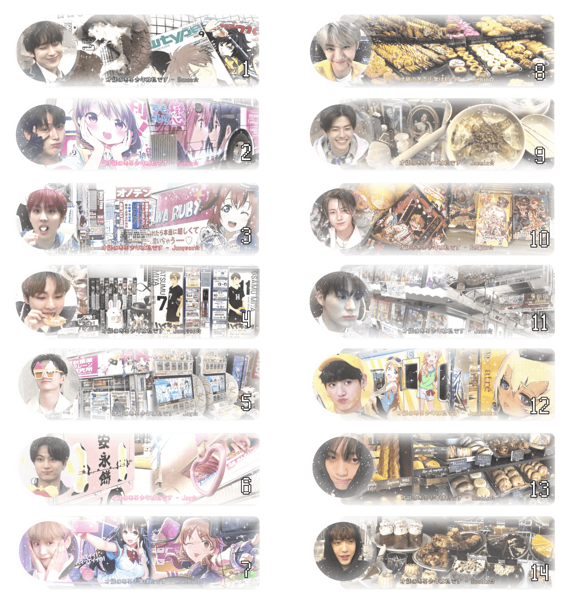 [help rt]

hewoo👋🏻 aku membawa layout ready boygrup nih! harganya 3.500/each dapet ava png ya <3! layoutnya bisa di take besok pagi jam 10.00, bisa req juga dengan +500p 🙆🏻‍♀️ payment avail via all e-wallet melalui QRIS! selamat jajann💥 

t. #zonauang #zonajajan