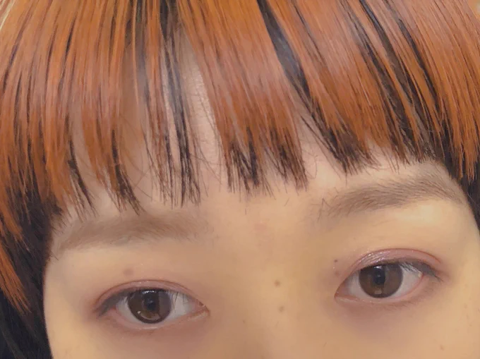 オン眉復活した 