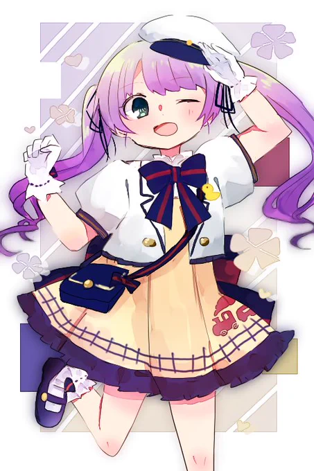 8万人突破おめでとう!!#もちひよあーと 