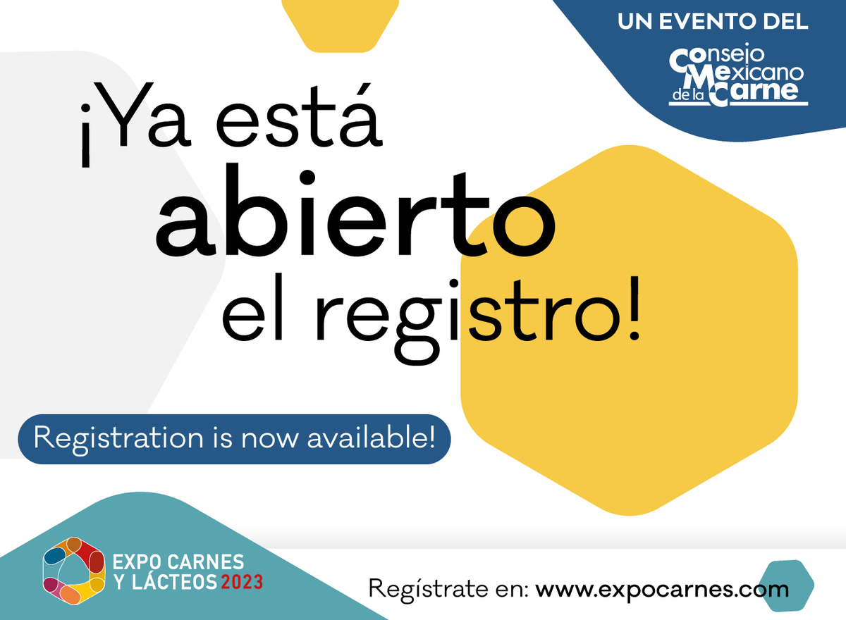 EXPO_CARNES's tweet photo. ¡Anticipa tu registro!  

Recuerda que el costo del registro tiene un precio especial hasta el 31 de enero de 2023

Podrás registrarte aquí > https://t.co/6PhmHQYzVr

#expocarnes #expos #expocarnesylácteos https://t.co/DDPqHZr6u5