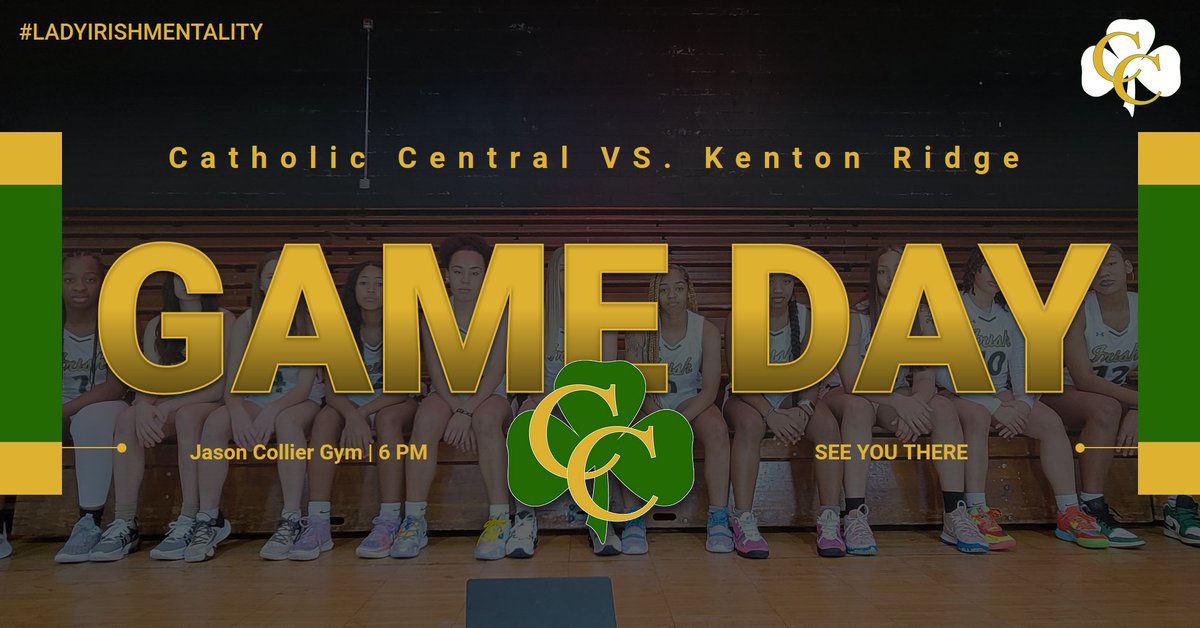 cchsgbk's tweet photo. ☘️ HOME GAME DAY ☘️ 
📅 12.30.22
📍Jason Collier Gym 
⌚️6 PM 
💼 vs Kenton Ridge 
#LADYIRISHMENTALITY ☘️ https://t.co/DFcH4PNcIn