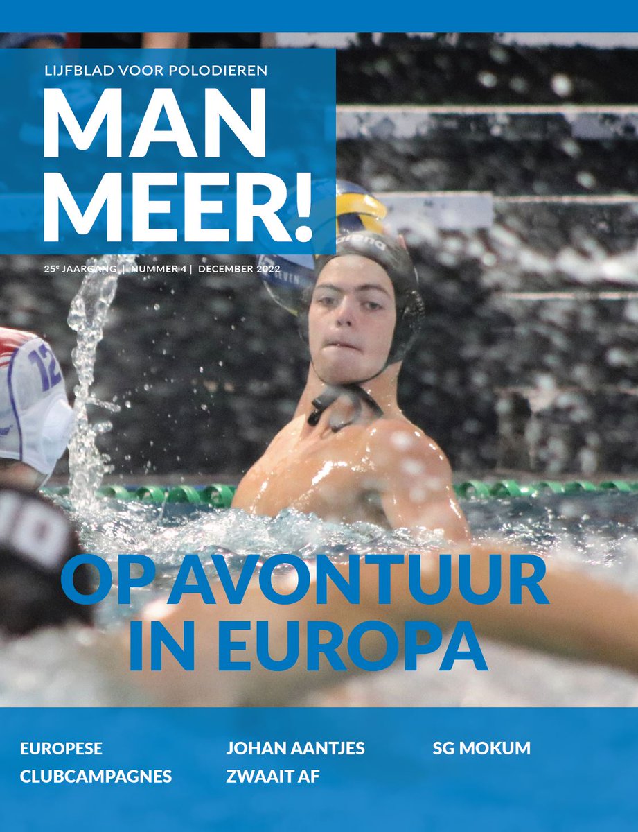 Nieuwe ManMeer! is uit | Check de inhoud op Waterpolo.nl shar.es/aflCeC