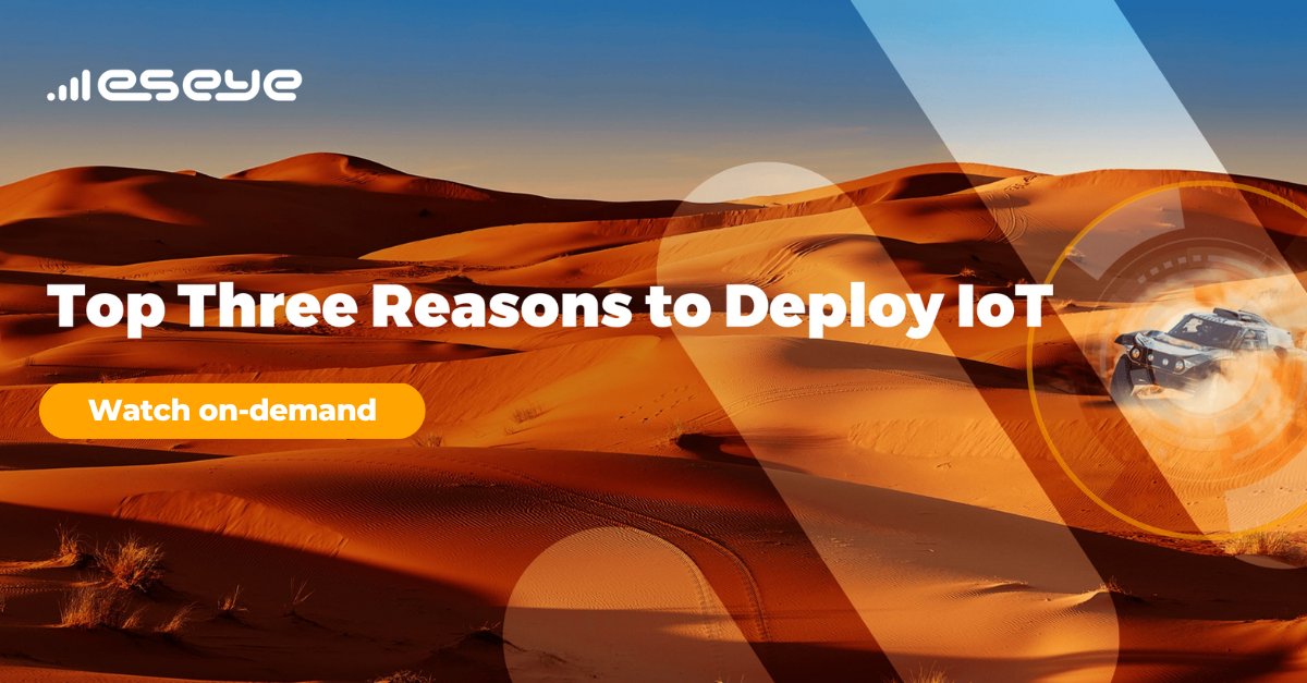 eseyeM2M's tweet image. The million dollar question... Why should your company deploy #IoT?
We share the top three reasons organisations invest in IoT, and some of our customer success stories in this on-demand webinar: okt.to/vcAoVR
#IoTWebinar #IoTDeployment