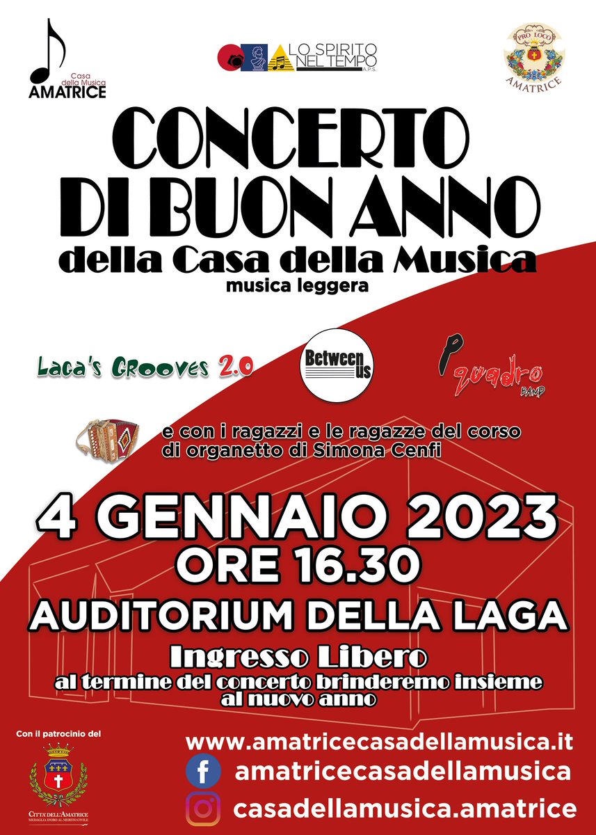 Concerto di Buon Anno🎶🎶

#Amatrice #CasadellaMusica
