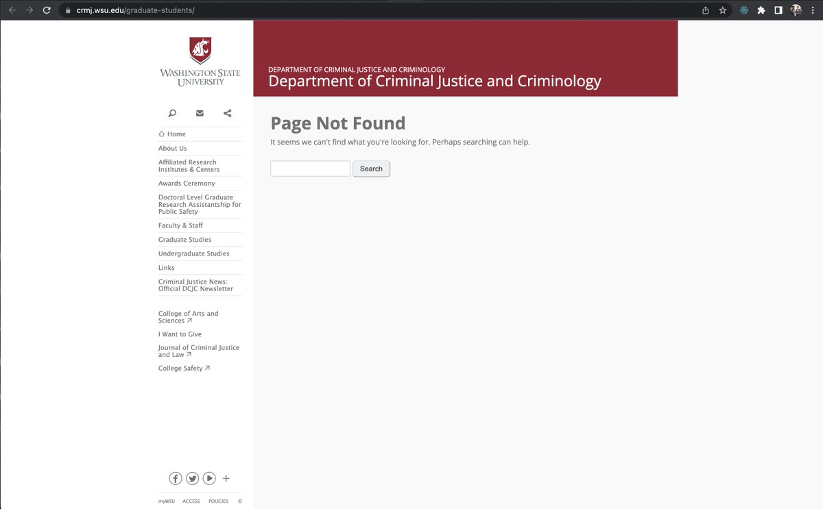 akmk on Twitter: "RT @RadioDawson: A list of criminology grad students ...