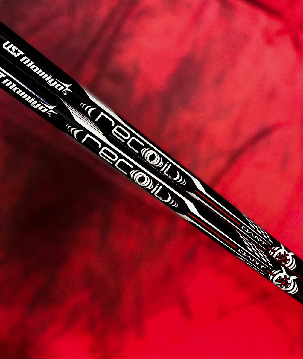 USTMamiya's tweet photo. Get ready to start 2023 off with our Recoil DART iron shaft lineup. Stay tuned to our social pages and website for an update on the new additions of Recoil DART 90 and 105 iron shafts. #RecoilDART https://t.co/bf474WfZOD