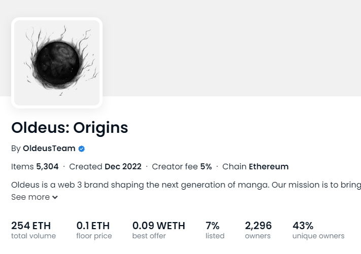 I've always wanted to do one of these🍶

<a href="/OldeusOfficial/">Inkugami</a> Mana Orb (valued at .109 ETH)

-Like &amp; Retweet this tweet
-Follow <a href="/SweetBeanDazz/">SB.Dazz🌹🍶⛩️</a> and <a href="/goodproponent/">thomas ⚡️</a>
-Tag 2 Friends

Winner announced on January 1st, 2023 

Note: Personal giveaway