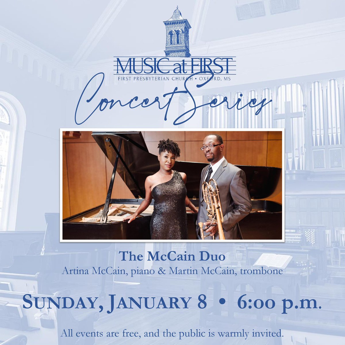 We are excited to announce our first concert of 2023!