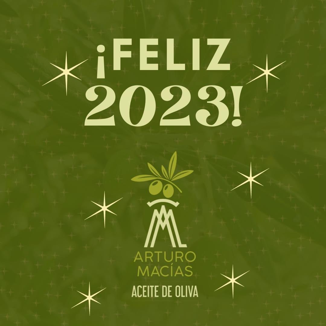 🫒 Les deseamos un 2⃣0⃣2⃣3⃣ lleno de salud, paz y alegría, que todas sus metas se cumplan. 

🎉🎊 ¡Feliz Año Nuevo!