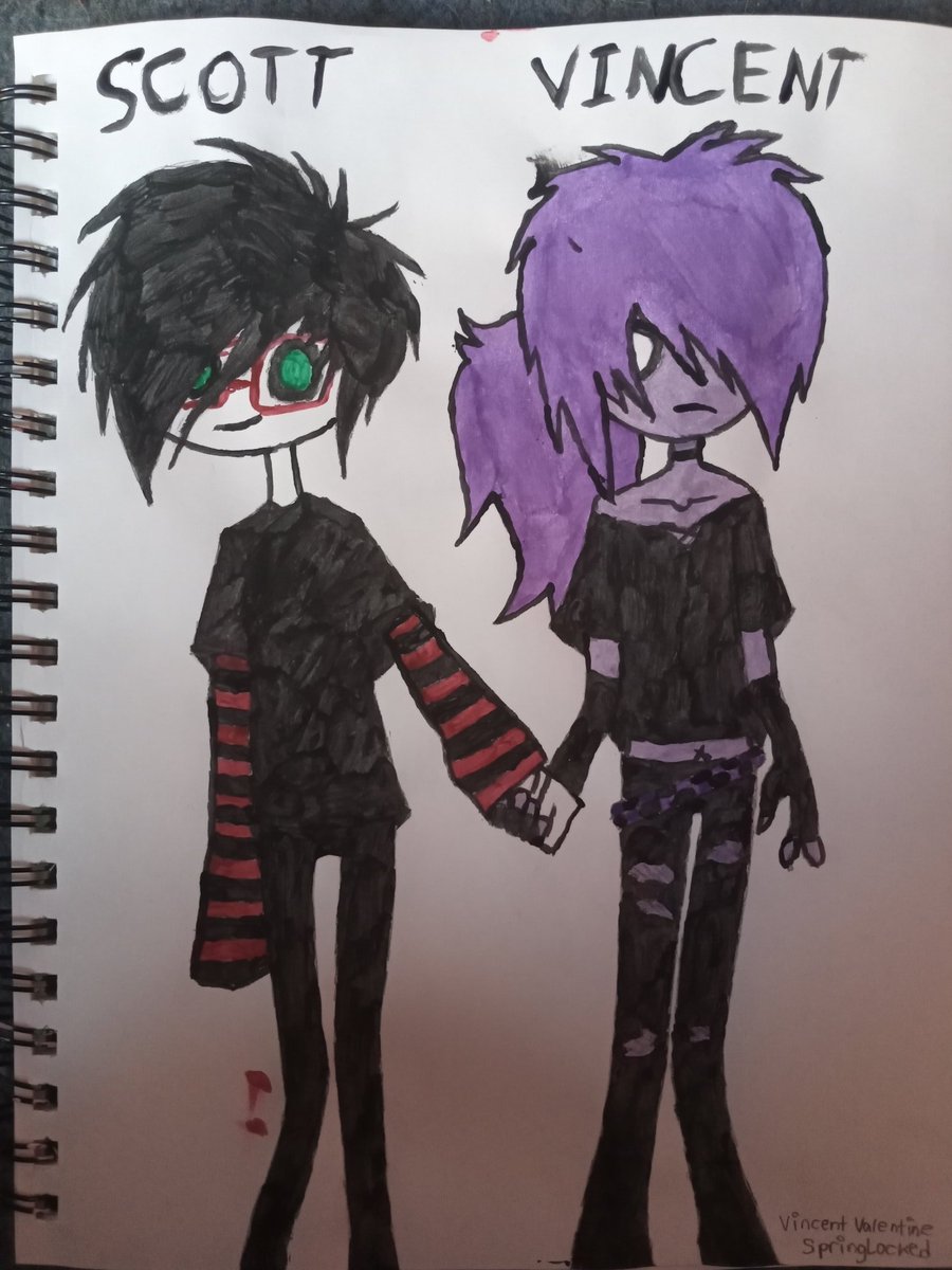 spriinglockedd's tweet photo. HE'S A MONSTER WHY DO I WANT YA💜 #fnaf #vincentbishop #vincentvalentine #scottcawthon #phoneguy #scottcent #vinscott #purplephone #purpleguy https://t.co/PYvsjubJlP