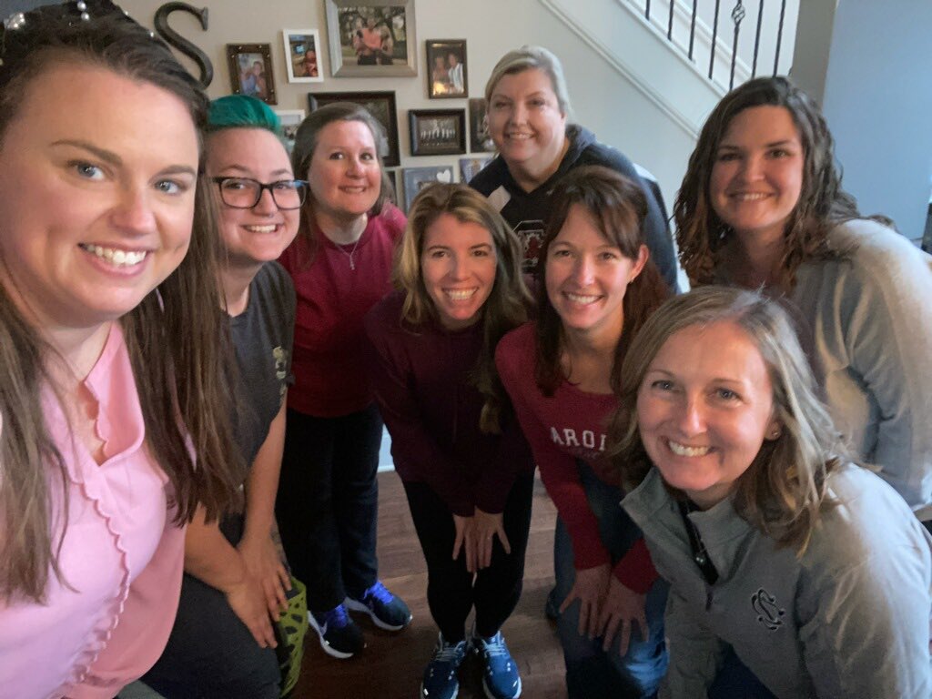 So great to spend time with these friends. Team brunch to put a bow on this break . #mesheart <a href="/Midway_Mustangs/">Midway Elementary</a>