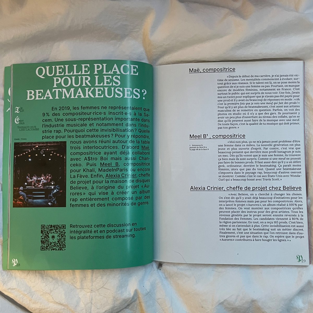 mae_thefairy's tweet photo. Merci @mosaiquelemag 💚 https://t.co/iFpcCCvM9F