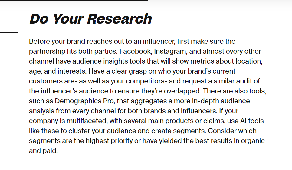 DemographicsPro's tweet image. Great guide by NoGood on Performance-Based Influencer Marketing.
Gain insight on how to build strong influencer partnerships for social media campaigns. (Also, thanks for the mention!)  #influencermarketing #performancebased #marketingtips
Check it out: hubs.li/Q01w2cks0