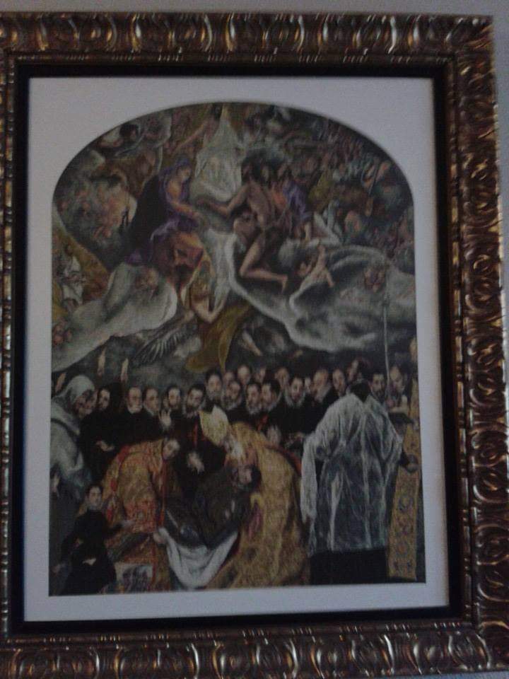 atena1978's tweet photo. Cuando la #artesanía se convierte en #arte. El entierro del conde Orgaz en #puntodecruz. Tiene 180 colores, más de 1,5 metros de altura y casi 1 de ancho. Enamorada no, lo siguiente. #elgreco https://t.co/X7GhpKeSAg