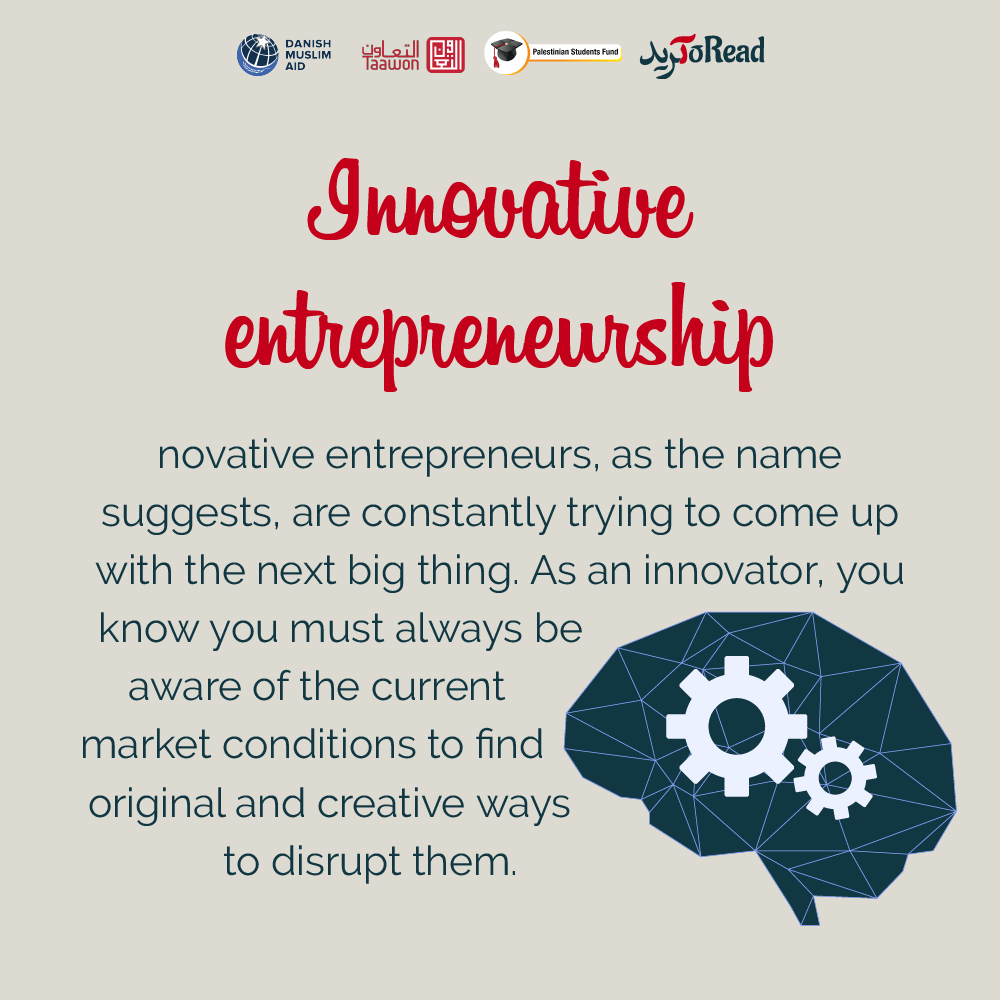 ToReadlb's tweet photo. (3/3)
Did you know these types of entrepreneurship?
keep an eye on our ongoing workshop to know more about the Social Entrepreneurship.
@TaawonLebanon @DM_AID #entrepreneurship #education #toread #toreadlb #entrepreneurshiplebanon https://t.co/3C7s8yHGZs