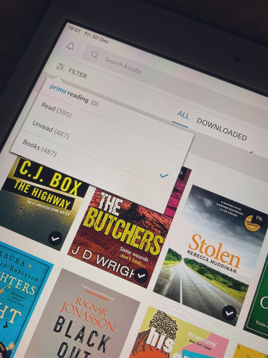 GlasgowBookworm's tweet image. Inspired by @OwlBeSatReading I finally sat down and went through my kindle library tonight to get rid of any books I definitely won’t read. 

From 2012 to today I have 487 unread books 😂🫣 I think I have a problem! 

#BookProblems #KindleAddiction