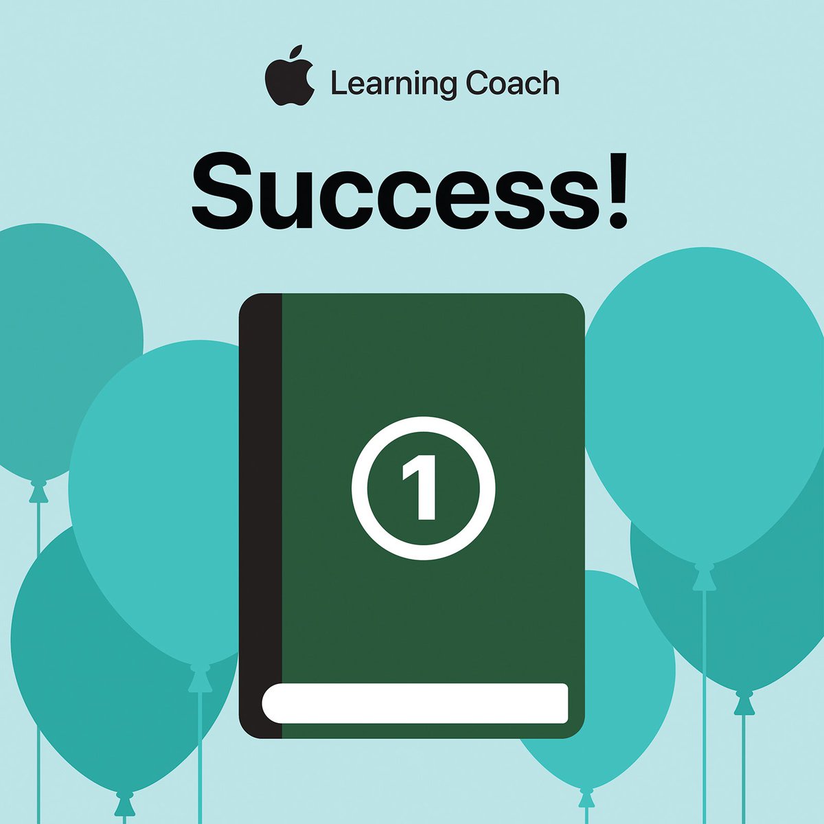 mickeym1751's tweet photo. @AppleEDU One down 5 to go #applelearningcoach https://t.co/epxUAXJoOP