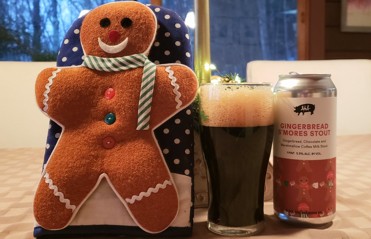 Third day of the #12BeersofChristmas via <a href="/BlackHogBeer/">Black Hog Brewing</a>, its Gingerbread S'mores Stout: 
theaposition.com/tombedell/golf…