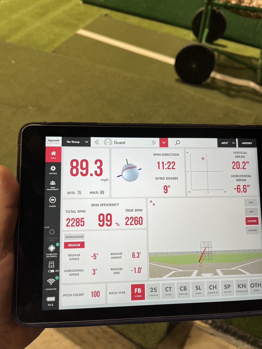 MccloudBranson's tweet photo. New PR at Driveline, can’t wait for season!@SVHS_WolvesBSBL https://t.co/pA5CHXyaf0