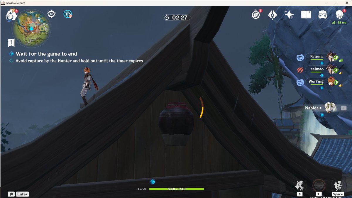 kleeblastfishy's tweet photo. hello good sir (he went hopping around the tops of the houses and we both got marked and escaped :D) https://t.co/D1Dr8jDP4H