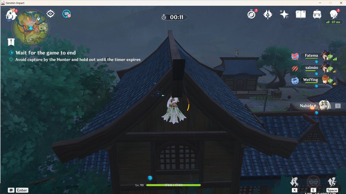 kleeblastfishy's tweet photo. hello good sir (he went hopping around the tops of the houses and we both got marked and escaped :D) https://t.co/D1Dr8jDP4H
