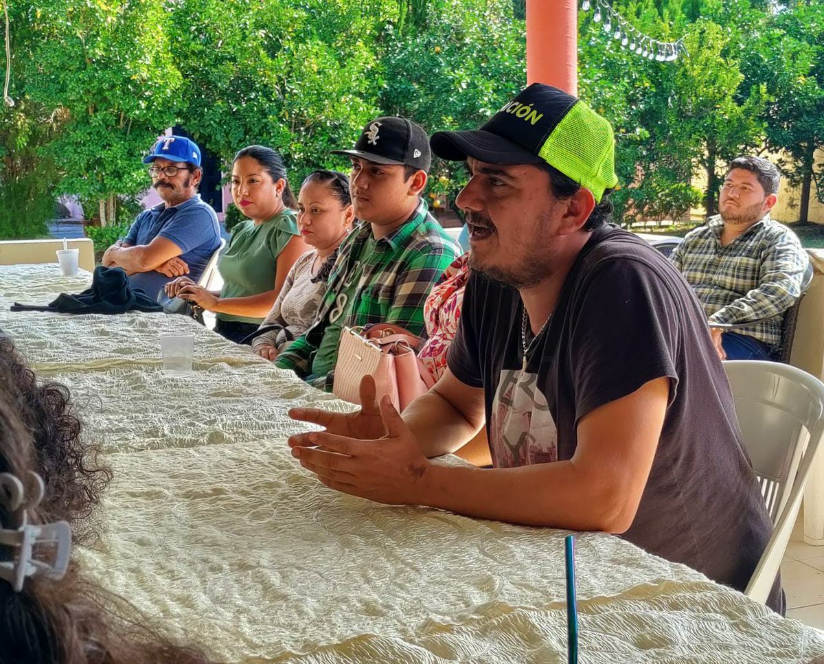 MunozCanoManuel's tweet photo. En el poblado #LomaAlta de #GómezFarías escuchamos a sus habitantes; propusimos llevar al @senadomexicano sus demandas y coadyuvar en Políticas Públicas en favor del #MedioAmbiente y los #Jóvenes de #Tamaulipas. #VotaVerde #TamaulipasSomosTodos @partidoverdemex @PartVerdeTamps https://t.co/xQoiTksJ8M