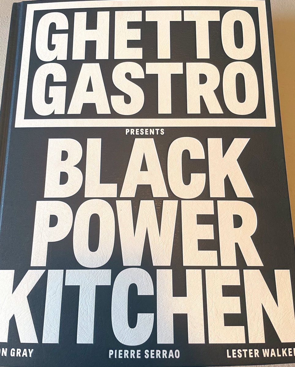 christellar's tweet photo. I received @GhettoGastro #blackpowerkitchen for Christmas and Iโm excited to dive deeper into learning about being a more thoughtful cook. This book is beautiful and Iโm thankful for the opportunity to learn and share ๐ค๐ค https://t.co/PSS6g5Q5yU