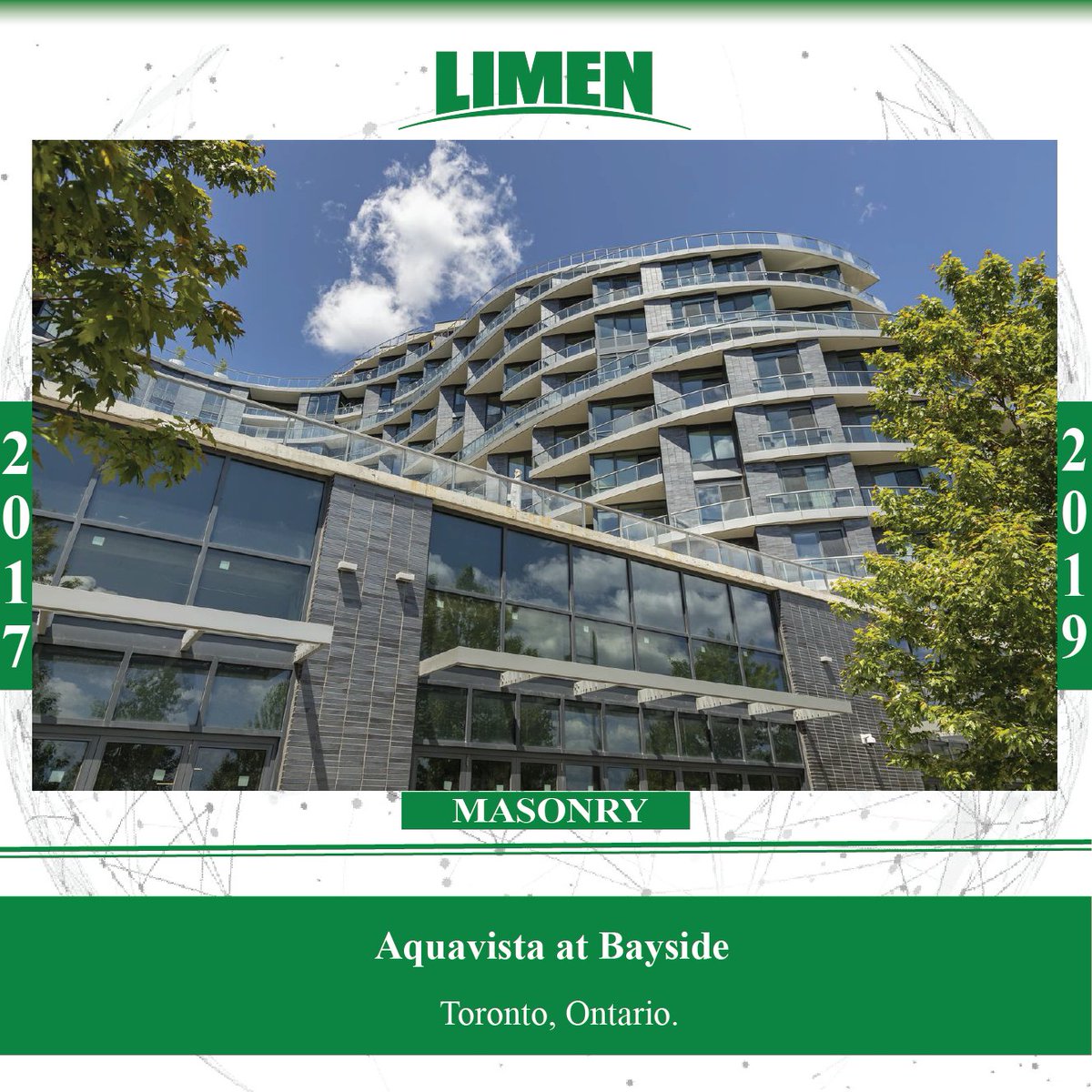 limengroup's tweet photo. Aquavista Condos at Bayside is a New Condo development by Tridel located at Queens Quay &amp; Bonnycastle St, Toronto - Complex integrated engineering design of the entire facade with Brick along with a Granite landscape. 

#limen 
#limengroup https://t.co/qjrkywlfUl