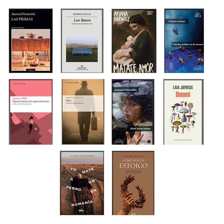 anvamathieu's tweet photo. Los libros que leí en 2022 📚
Mis favoritos:
Las primas, Aurora Venturini; Yo maté a un perro en Rumanía, Claudia Ulloa; Umami, Laia Jufresa
Los llanos, Federico Falco; 
Red Heat, Alex Von Tunzelmann; 
Un verdor terrible, Benjamín Labatut; El baobab loco, Ken Bugul
… https://t.co/LXXAtkoa7l