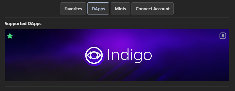 Indigo_protocol's tweet photo. ⚡️Indigo Protocol is live on the @eternlwallet DApp browser, making Indigo easily accessible on mobile! 

Big thanks to the Eternl team for supporting a clean integration for Indigo users. #CardanoCommunity $INDY https://t.co/ZxxJgp2xGz