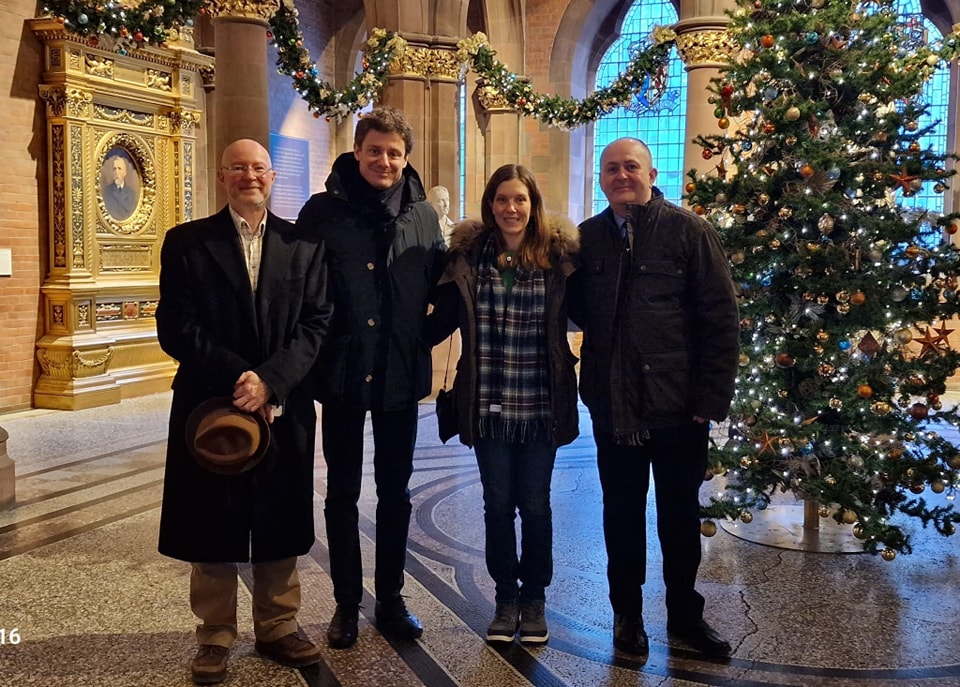 Rotary Club of Alloa President, Alun Morgan &amp; John Allan meet Rotarians from the Rotary Club of Milan North to discuss support for Ukraine.

#Rotary  #PeopleOfAction