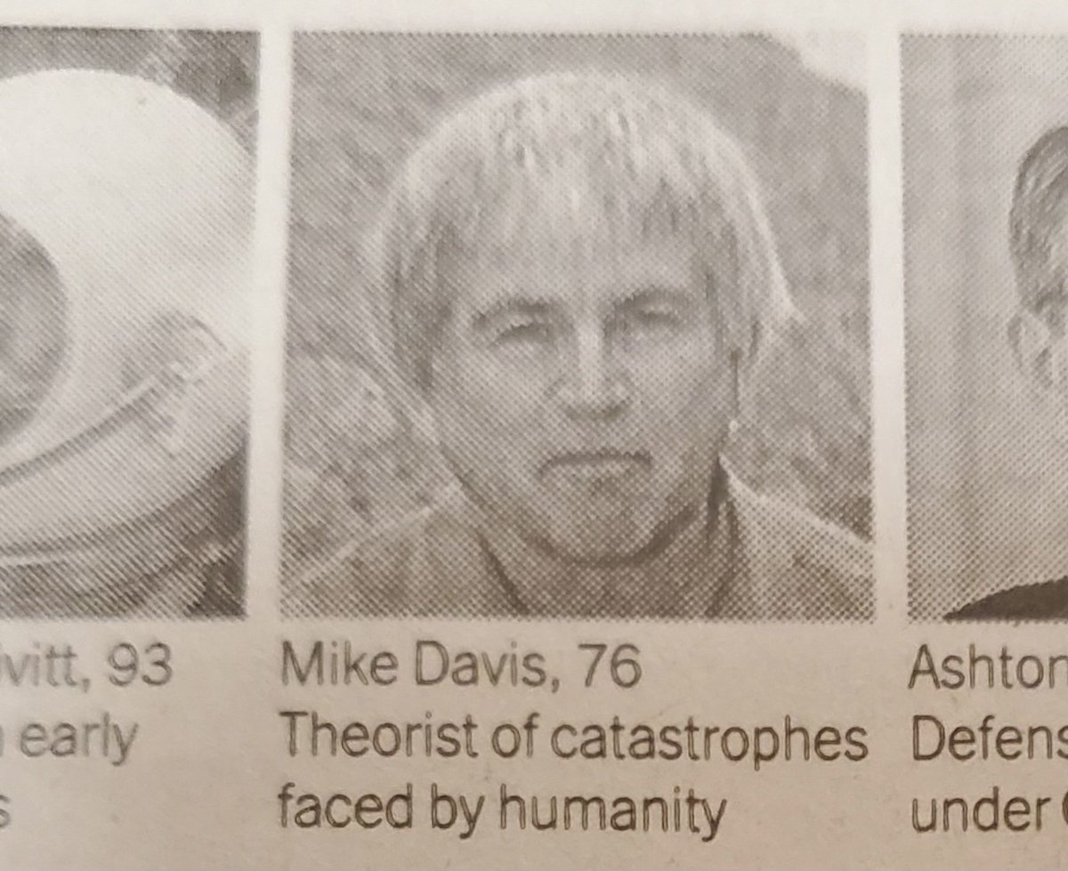 At the end of the day, the best measure of the humanity of any society is the life and happiness of its children. We live in a rich society with poor children, and that should be intolerable.

Mike Davis, "theorist of catastrophes"