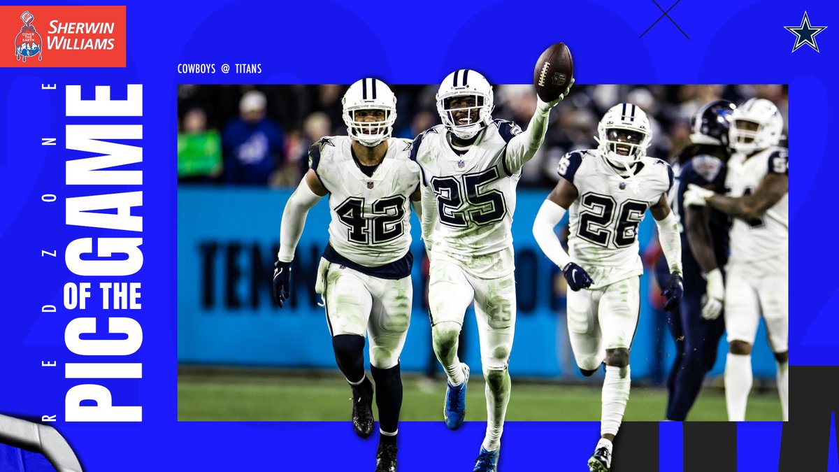dallascowboys's tweet photo. All smiles running toward 2️⃣0️⃣2️⃣3️⃣‼️
#DALvsTEN | @SherwinWilliams https://t.co/Z2nwYjX9Kt