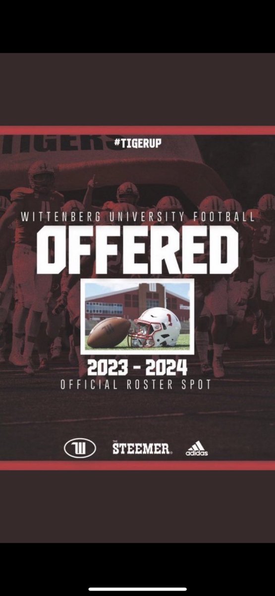 After an amazing talk with Coach Collins I am blessed to have received an offer from Wittenberg University‼️ #gotigers🐅🔴⚪️