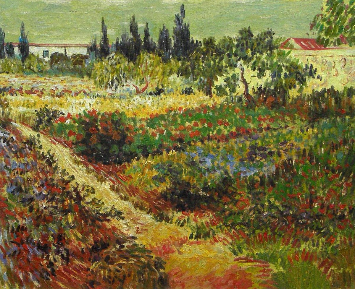 vincent van gogh's gardens.